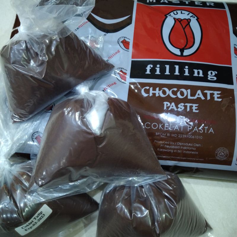 Jual Tulip Filling Chocolate Paste / Selai Coklat Tulip (Repack 250Gr) | Shopee Indonesia