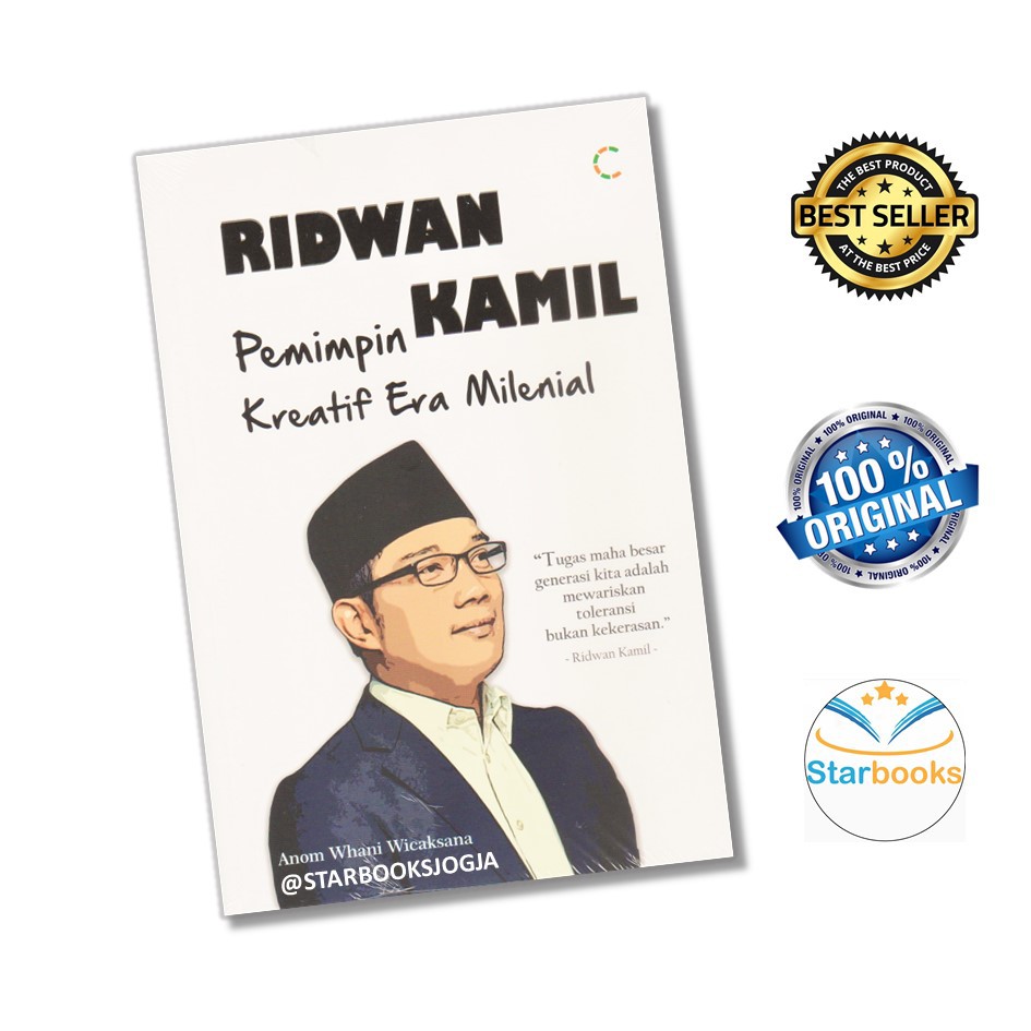 Jual New!! Buku Ridwan Kamil : Pemimpin Kreatif Era Milenial - C-Klik Indonesia|Shopee Indonesia