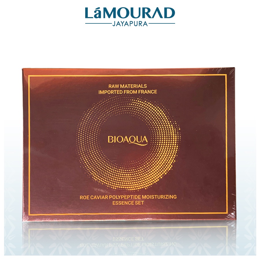 Jual BIOAQUA Roe Caviar Polypeptide Moisturizing Essence Set Shopee