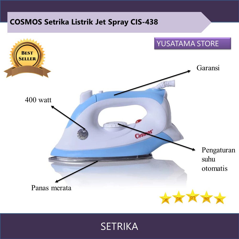 Bagian Bawah Setrika Terbuat Dari Logam Karena Cara Golden