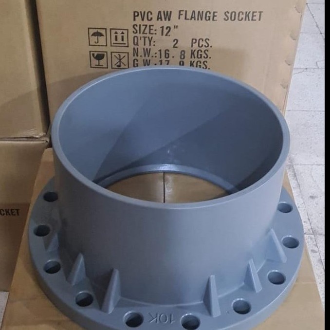 Jual FLANGE PVC 12"inch FLANGE 12" TAIWAN FLANGE 12" PVC FLANGE 12