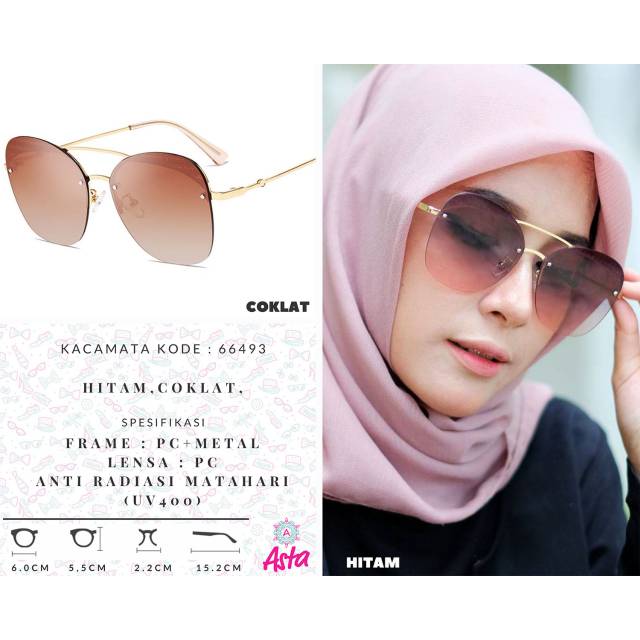 Jual Kacamata Anti Radiasi Uv Warna Coklat | Shopee Indonesia