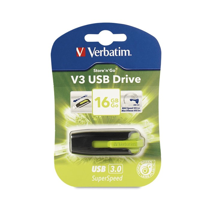 Jual Verbatim 16Gb V3 Store 'N' Go Usb 3.0 Flash Drive | Shopee Indonesia