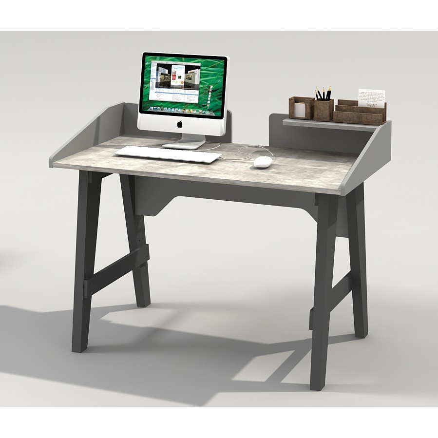 Meja kerja tulis belajar kantor unik export minimalis