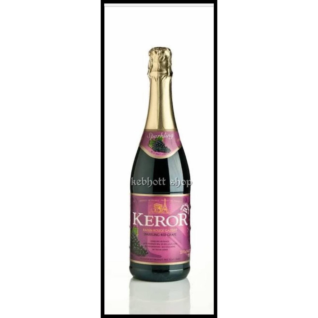 Diskon Keror Sparkling Red Grape Juice Minuman Soda Jus Anggur