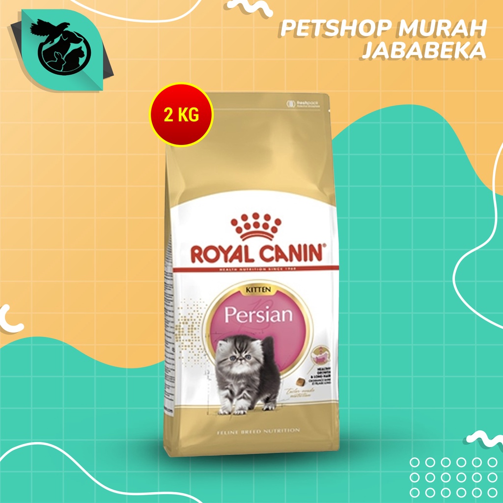 Jual Makanan kucing kitten persian 2kg / persian kitten 2 kg / persia