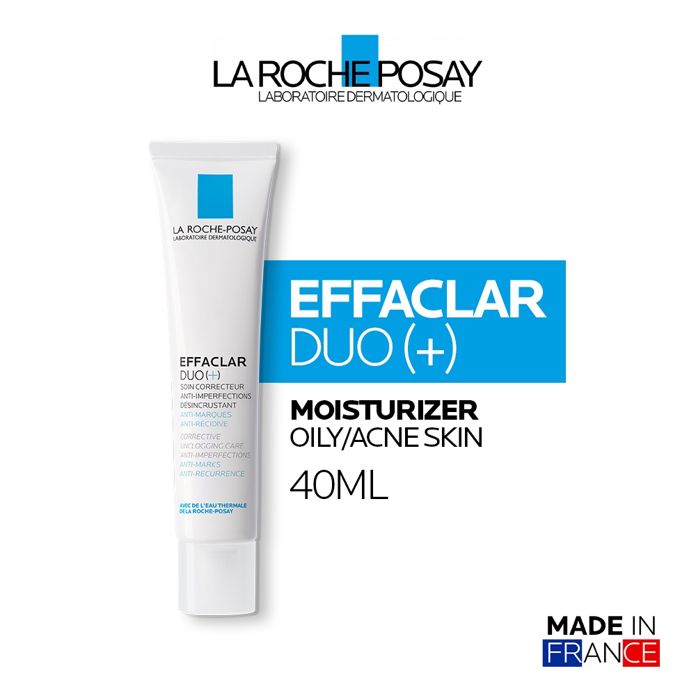Jual La Roche Posay Effaclar Duo+ Moisturizer 40Ml Acne/ Oily Skin - Pelembab Wajah Jerawat/ Berminyak | Shopee Indonesia
