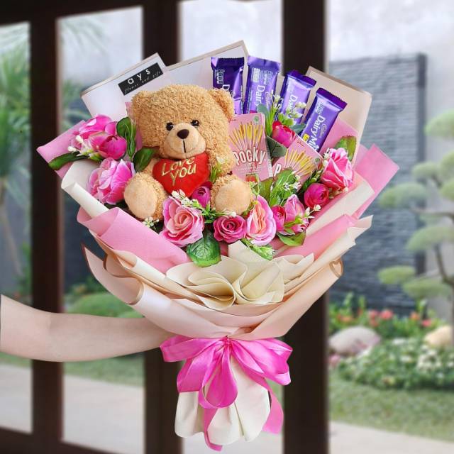 Jual Buket Bunga/Buket Coklat/Buket Boneka | Shopee Indonesia