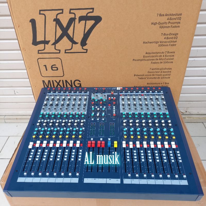 Jual MIXER SOUNDCRAFT LX7 II 16 CHANNEL | Shopee Indonesia