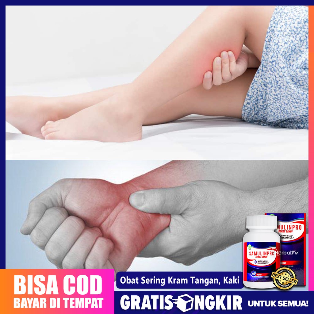 Jual Obat Kram Kaki, Tangan Kebas Mati Rasa, Kesemutan Jari Tangan Herbal  Banyak Dicari Samulinpro Kapsul Indonesia|Shopee Indonesia