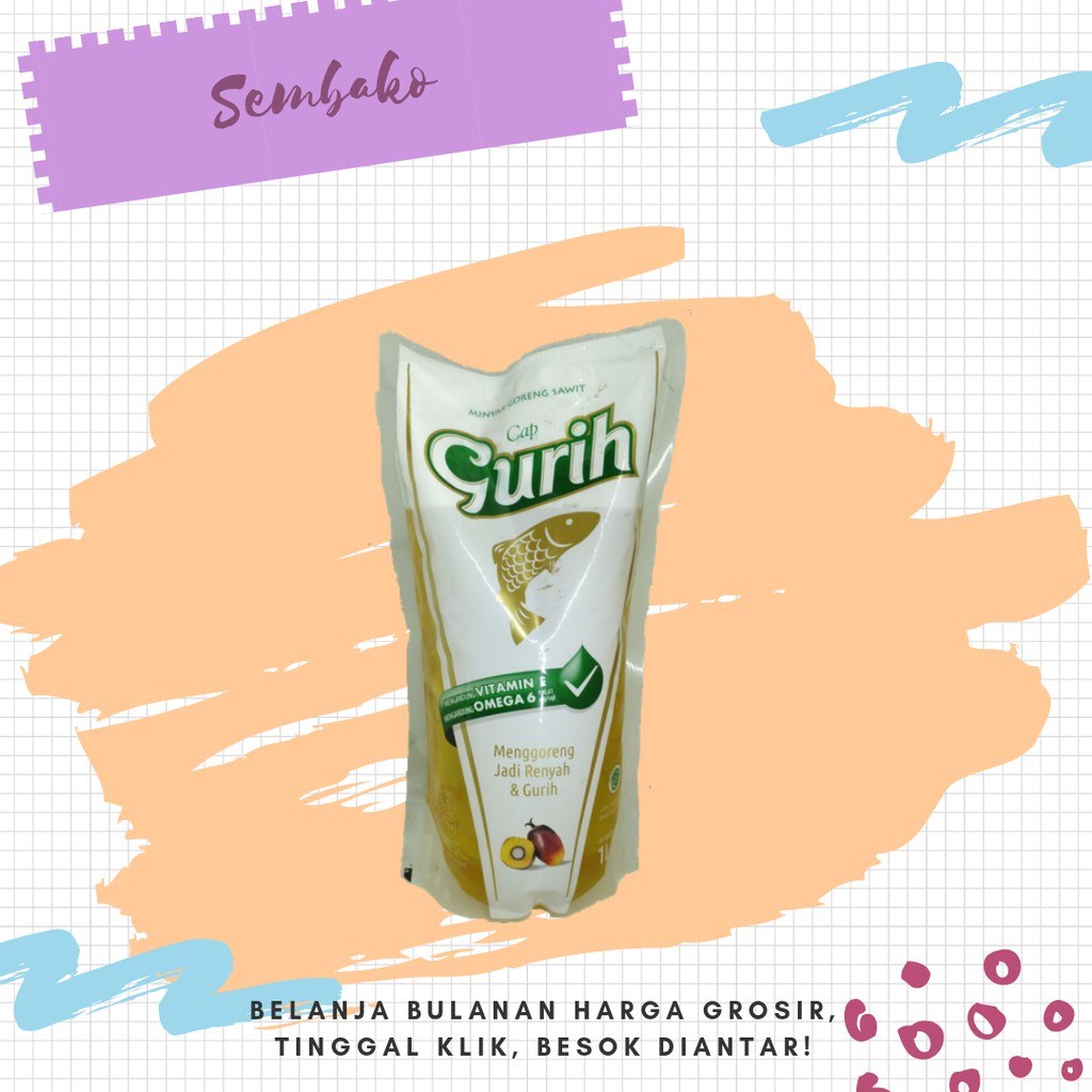 Minyak Goreng Gurih (1 x 1 liter) Shopee Indonesia