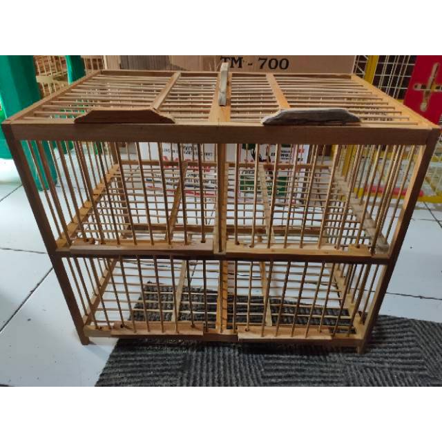 Jual Dondang Dongdang Kandang Kurungan Jemur Kayu Pinus Pintu 4 Burung Dara Merpati Balap Kolongan | Shopee Indonesia