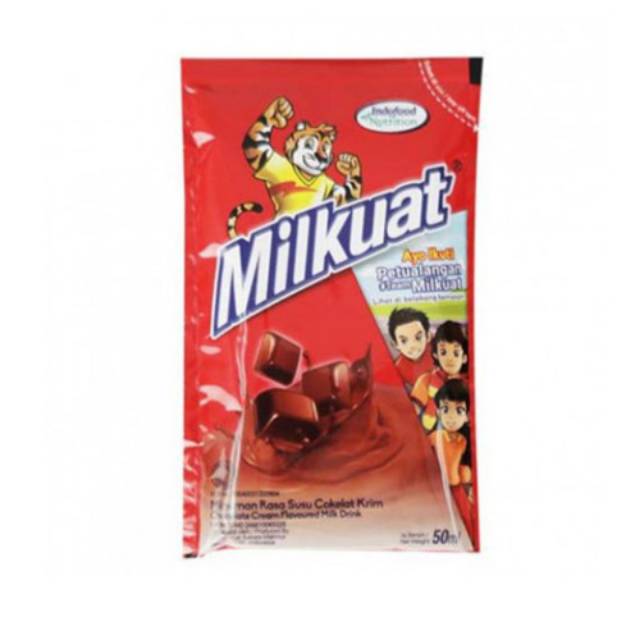 Jual Milkuat Susu Pouch Coklat 50 Ml | Shopee Indonesia