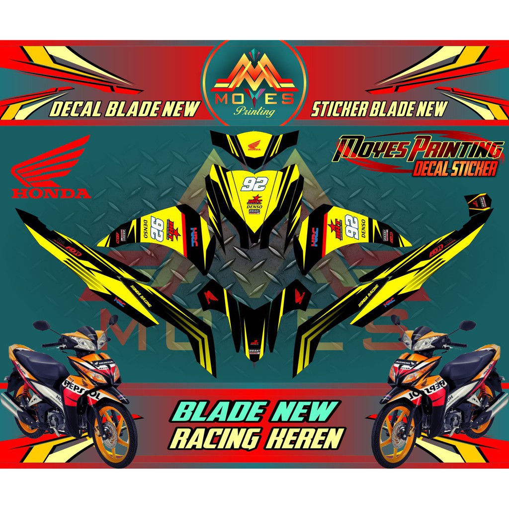 22+ Modifikasi Motor Blade 125 Standar Gif Motorkukeren