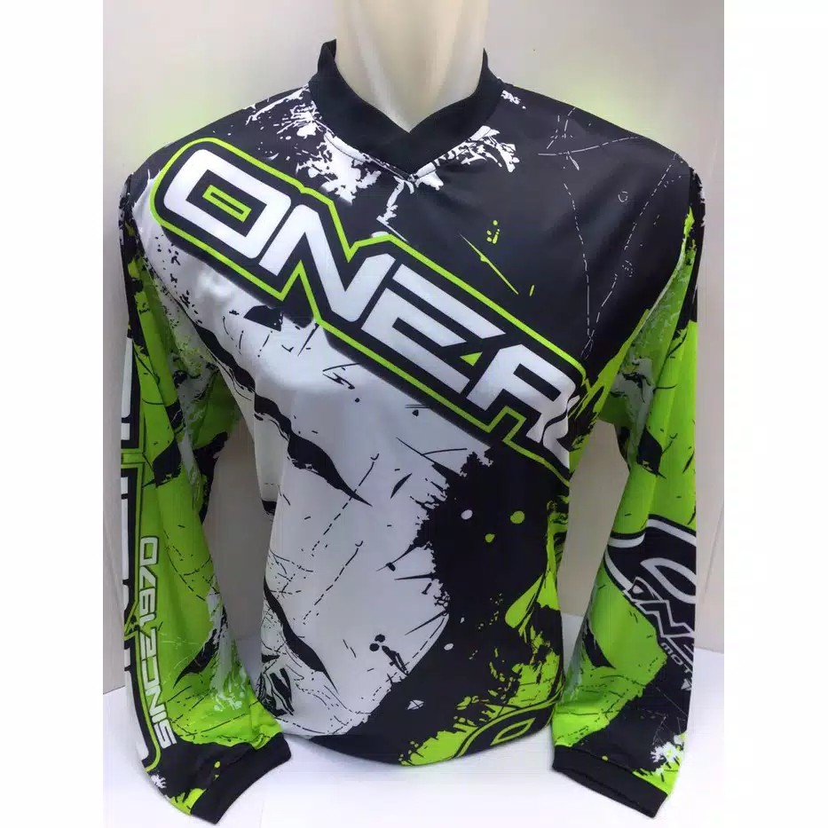 Baju Kaos jersey sepeda gunung cycling mtb downhill motocross motor