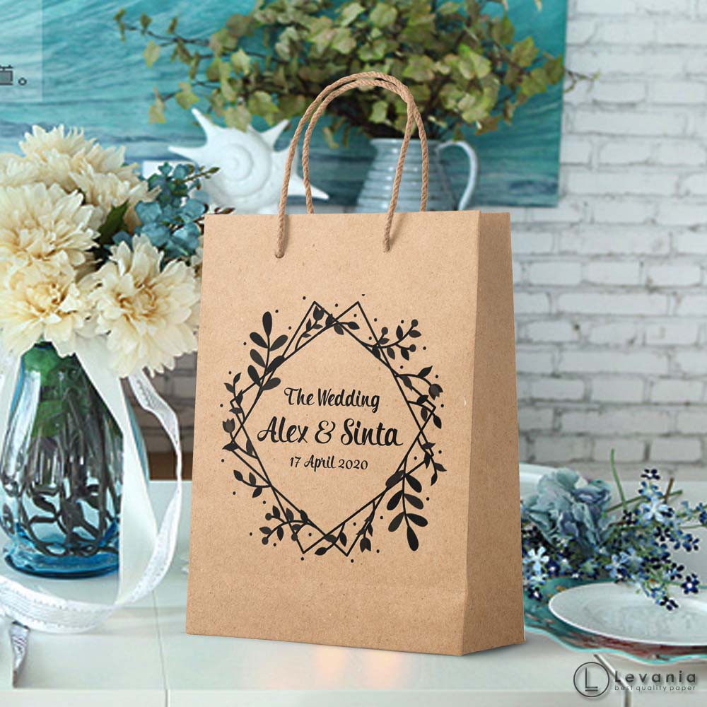 Paperbag Size 12 x 8 x 21cm Custom Design Suka2 Paper bag