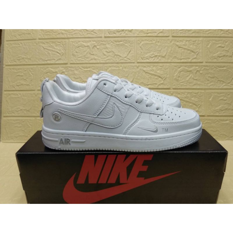 Jual Sepatu Nike Air Force 1 Size 36 - 40 White Premium Quality | Shopee Indonesia