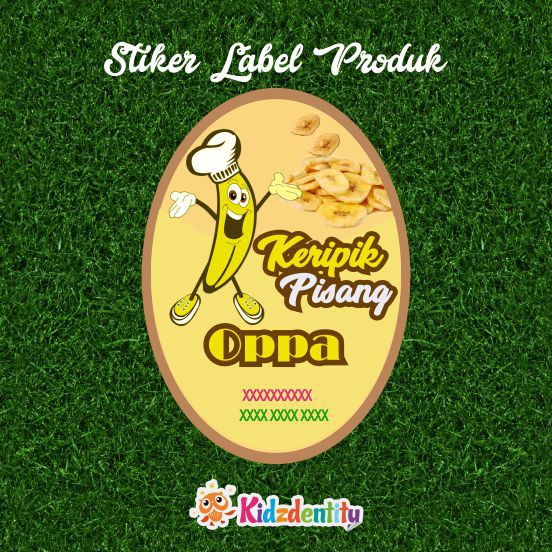 Jual Stiker Label Produk "Keripik Pisang" | Shopee Indonesia
