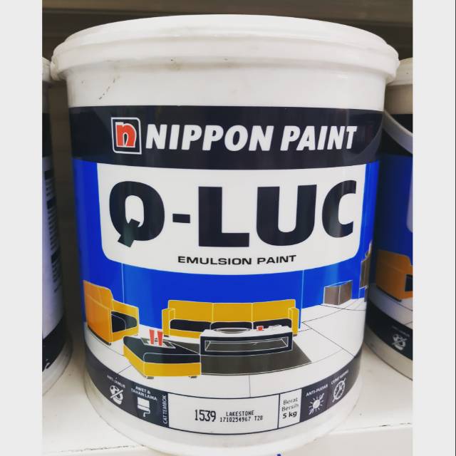 CAT QLUC 5 KG by NIPPON PAINT Shopee Indonesia