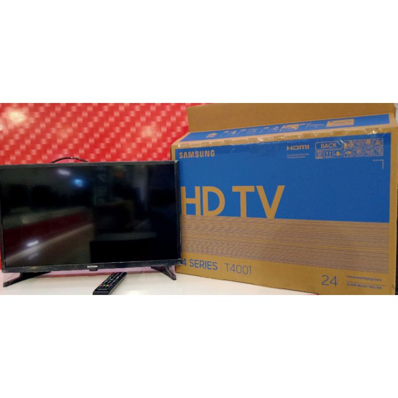 Jual Samsung Digital Tv 24 Inch Dvb T2 Usb Ua24T4003Ak Garansi Resmi Sein | Shopee Indonesia