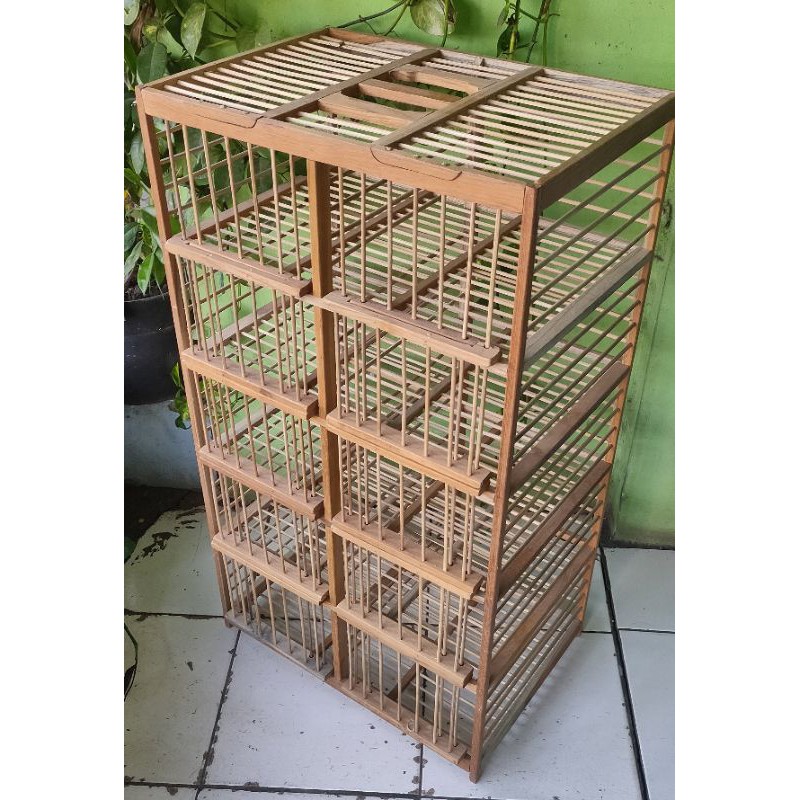 Jual Dondang Dongdang Kandang Kurungan Lepas Burung Dara Merpati Balap Kolongan Pintu 10 Kayu Jati | Shopee Indonesia