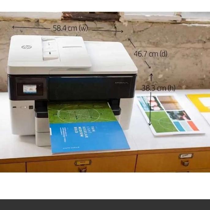 Jual Open DS] Printer HP 7740 A3 OfficeJet Pro 7740 All in One Wifi