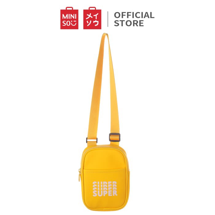 Unik Kecil Mobile Phone Case MINISO HP Koin Dompet Wanita Slingbag Jepang