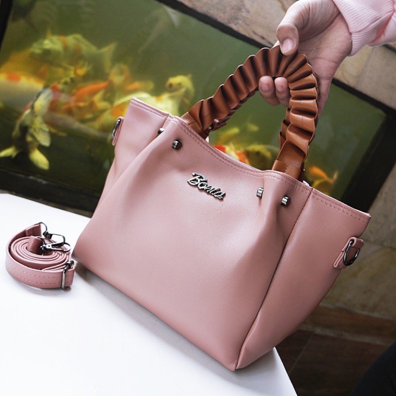 Fashion Tote Bag x6411 Tas Wanita dengan Top Handle Gantung