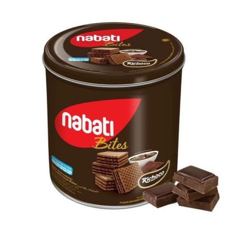 Jual Nabati Richoco Wafer Kaleng | Nabati Coklat | Shopee Indonesia