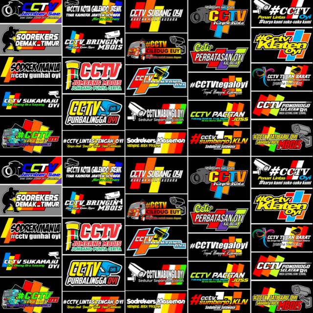 35+ Terbaik Untuk Mentahan Kumpulan Stiker Cctv Truk Aneka Stiker Keren
