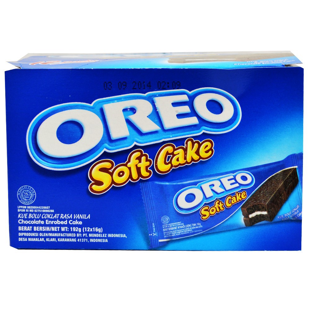 Jual Oreo Soft Cake (Bolu Coklat) - 12 Pcs X 16 Gram Indonesia|Shopee Indonesia