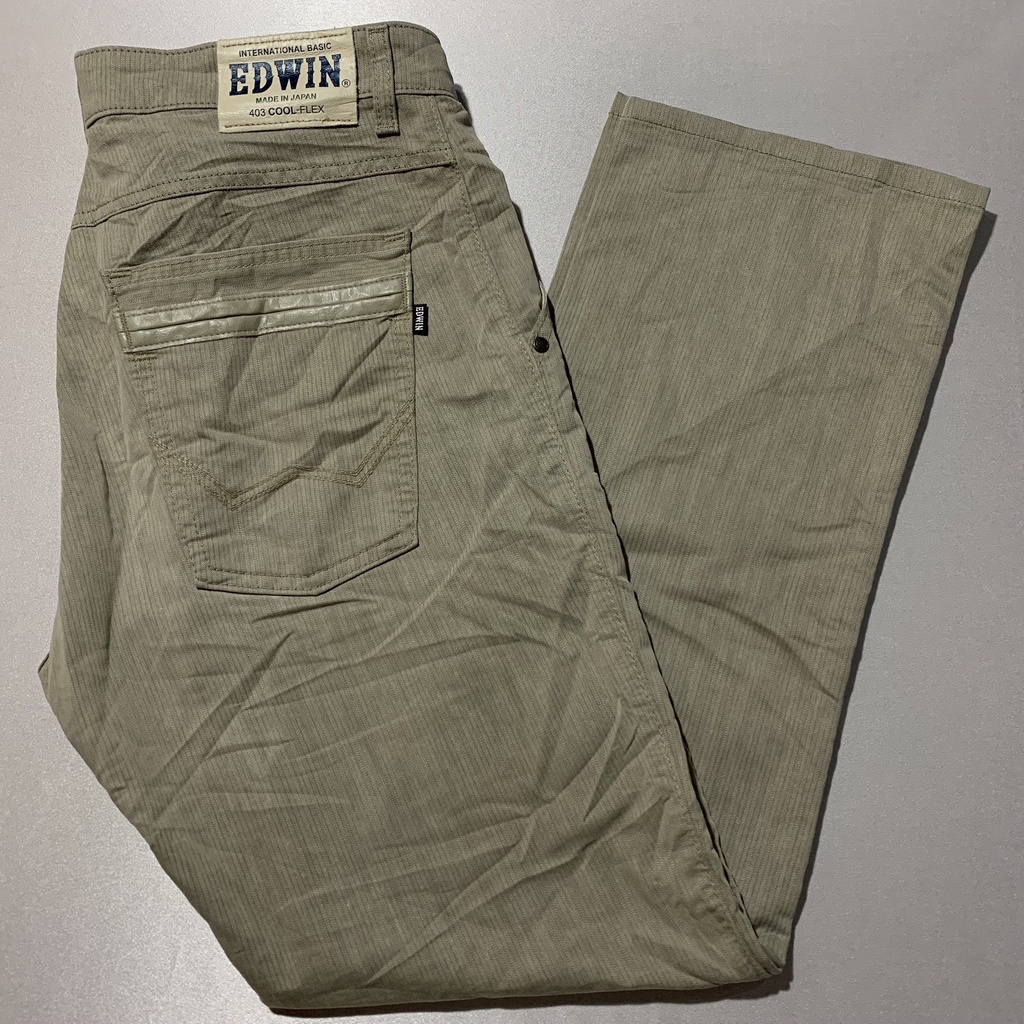 Jual CELANA PANJANG / EDWIN INTERNATIONAL BASIC SEMI JEANS / WARM SAGE