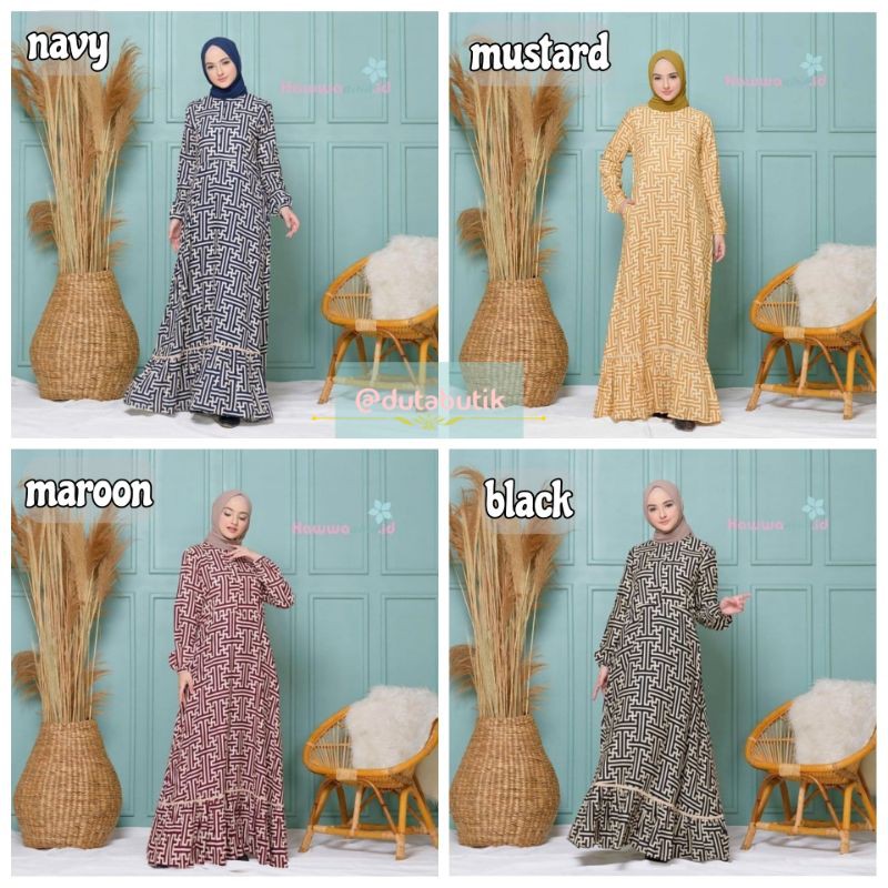 Jual LULA HAWWAAIWA HOMEDRESS (tanpa jilbab) Shopee Indonesia