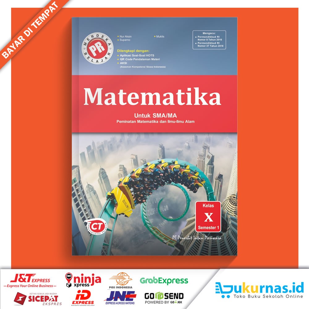 Buku PR Matematika Mapel Peminatan SMA/MA Kelas 10 Semester 1 LKS Intan Pariwara 2020/2021