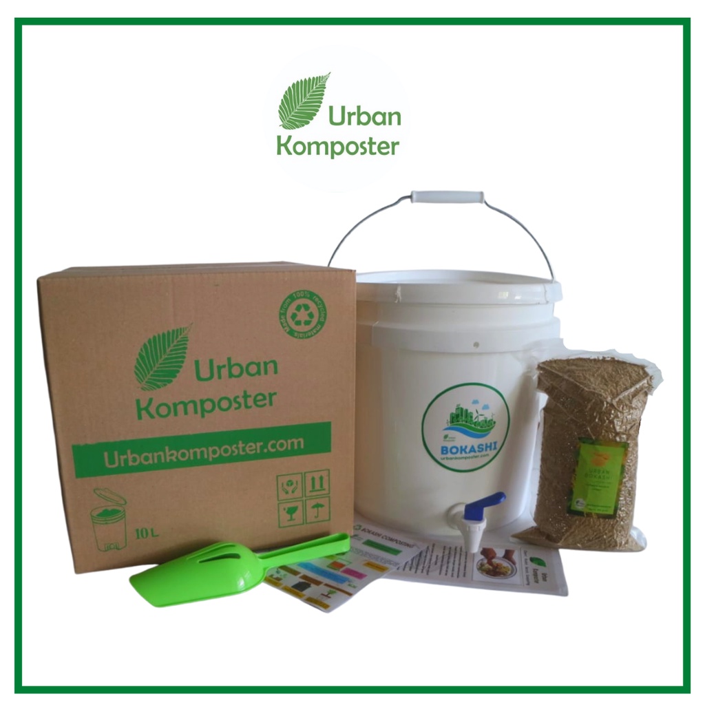 Jual Urban Komposter Kit 10 Liter Bokashi Composter Shopee Indonesia