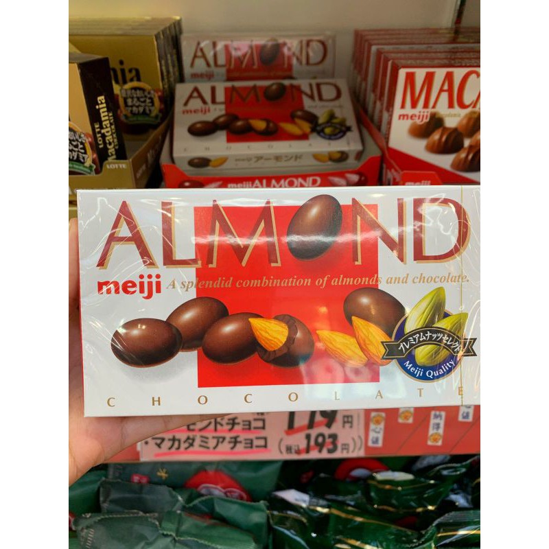 Jual Coklat Almond Meiji Jepang | Shopee Indonesia