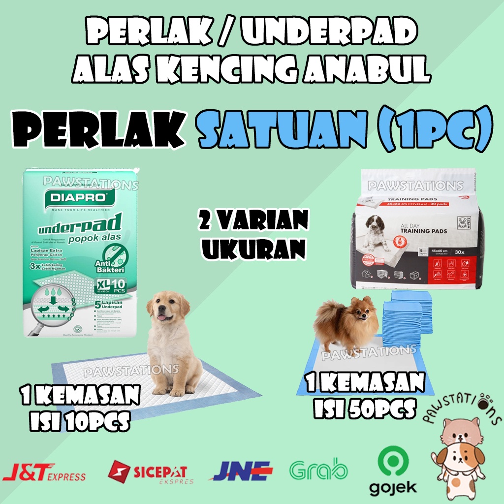 Jual Perlak / Training Pad Underpad Alas Kencing Anjing Alas Pipis