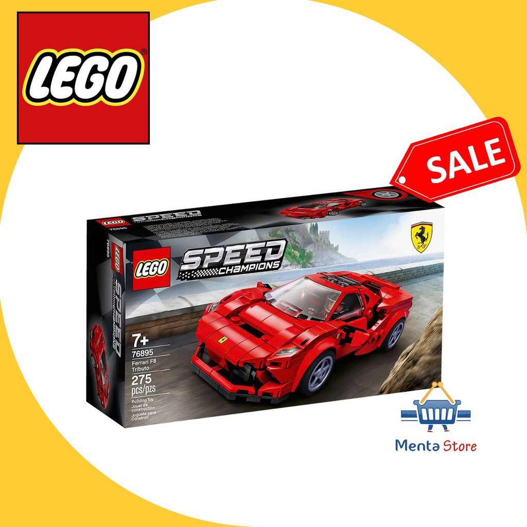 Jual Lego Speed ​​Champions 76895 Ferrari F8 Tributo Sports Car Asli | Shopee Indonesia