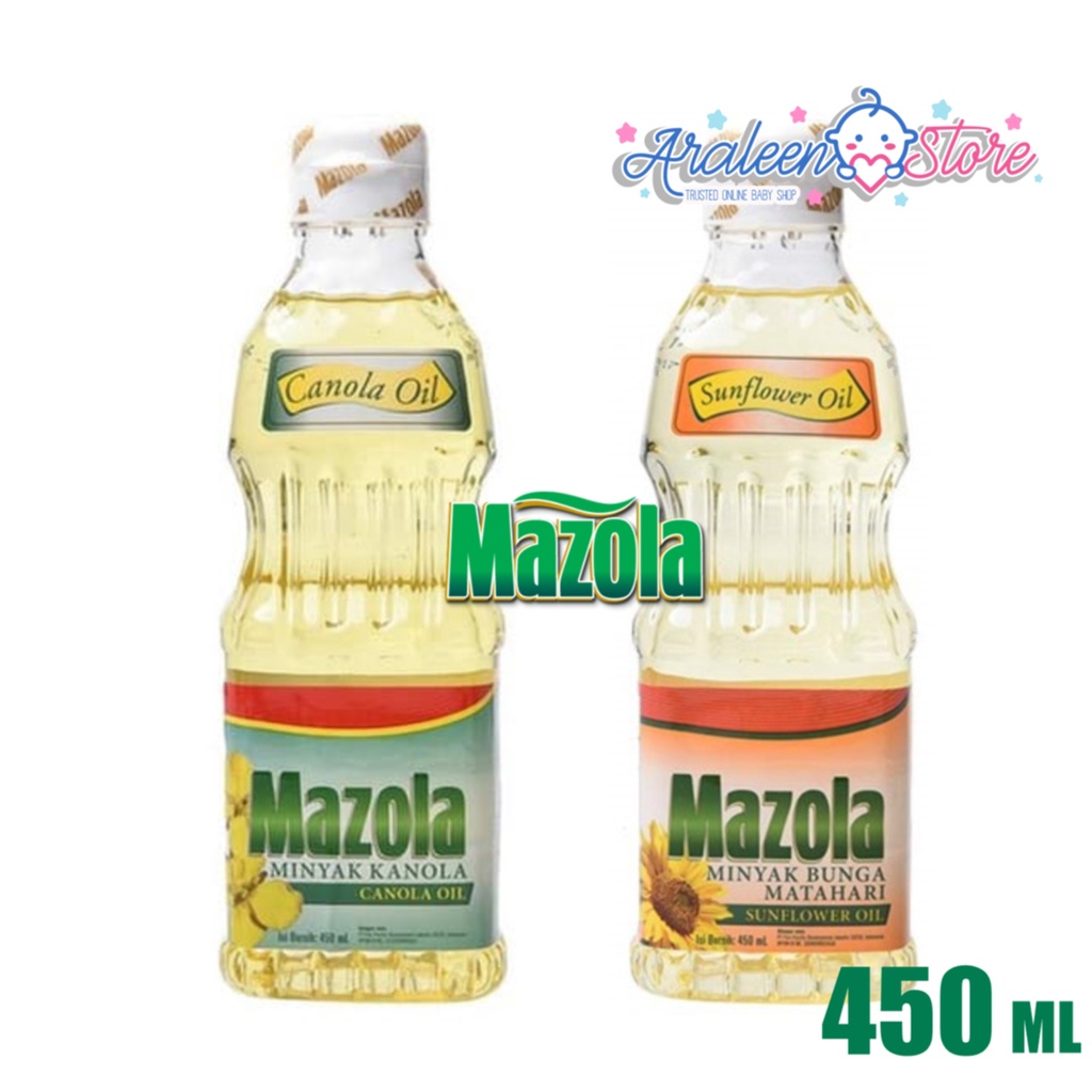 Jual Mazola Canola Oil / Sunflower Oil / Minyak Mpasi Sehat 450 Ml Indonesia|Shopee Indonesia