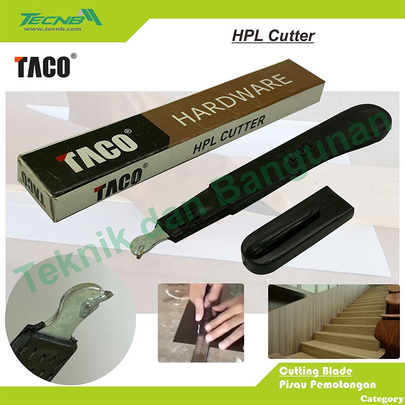Taco Pisau Potong HPL / Taco HPL Cutter Shopee Indonesia