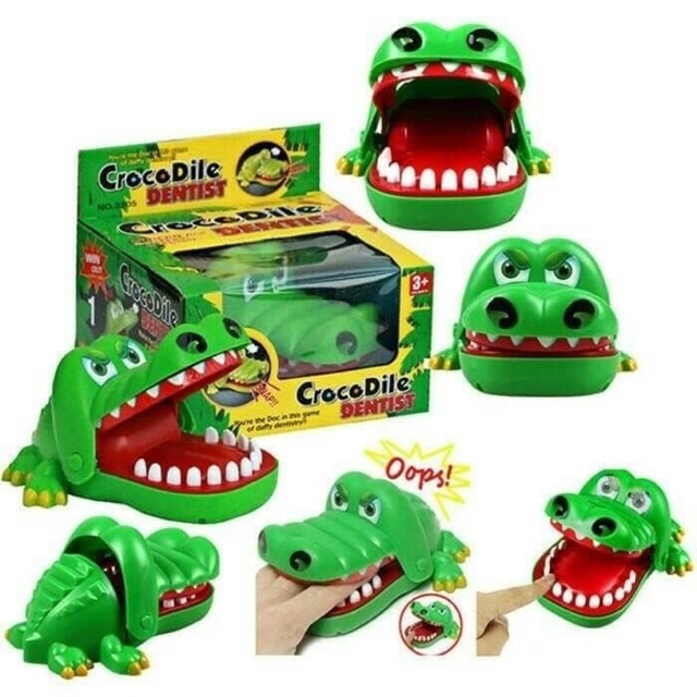 Jual Mainan Edukatif Anak Remaja Dewasa Laki Laki Perempuan Kekinian Gigi Buaya Prank Crocodile Dentist | Shopee Indonesia