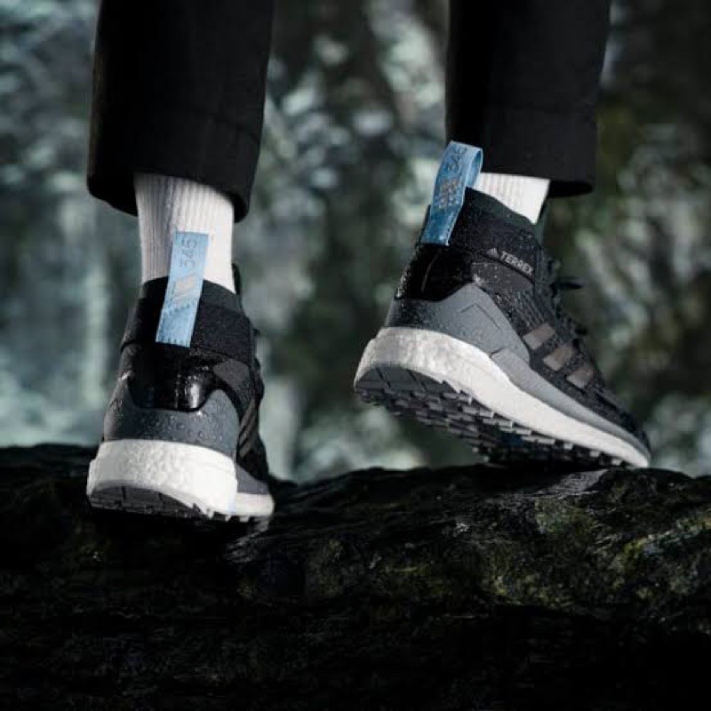 Jual Adidas Women Terrex Free Hiker Gtx Hiking Shoes Carbon Grey Original | Shopee Indonesia