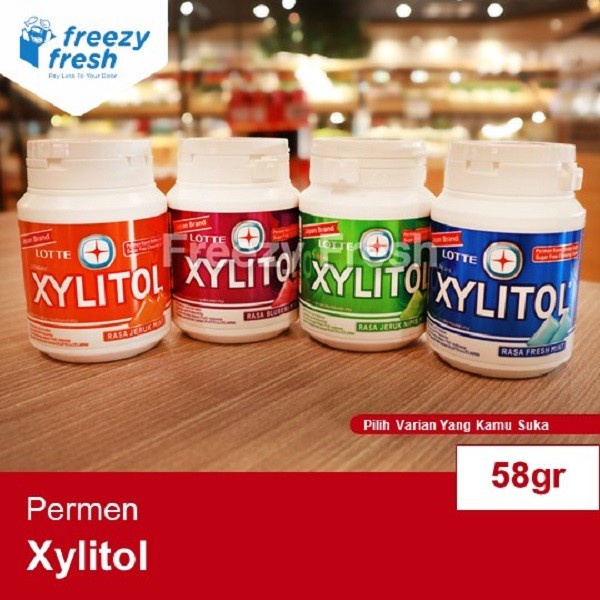 Jual Permen Karet / Gum Lotte Xylitol Sugar Free (58 gram) Indonesia
