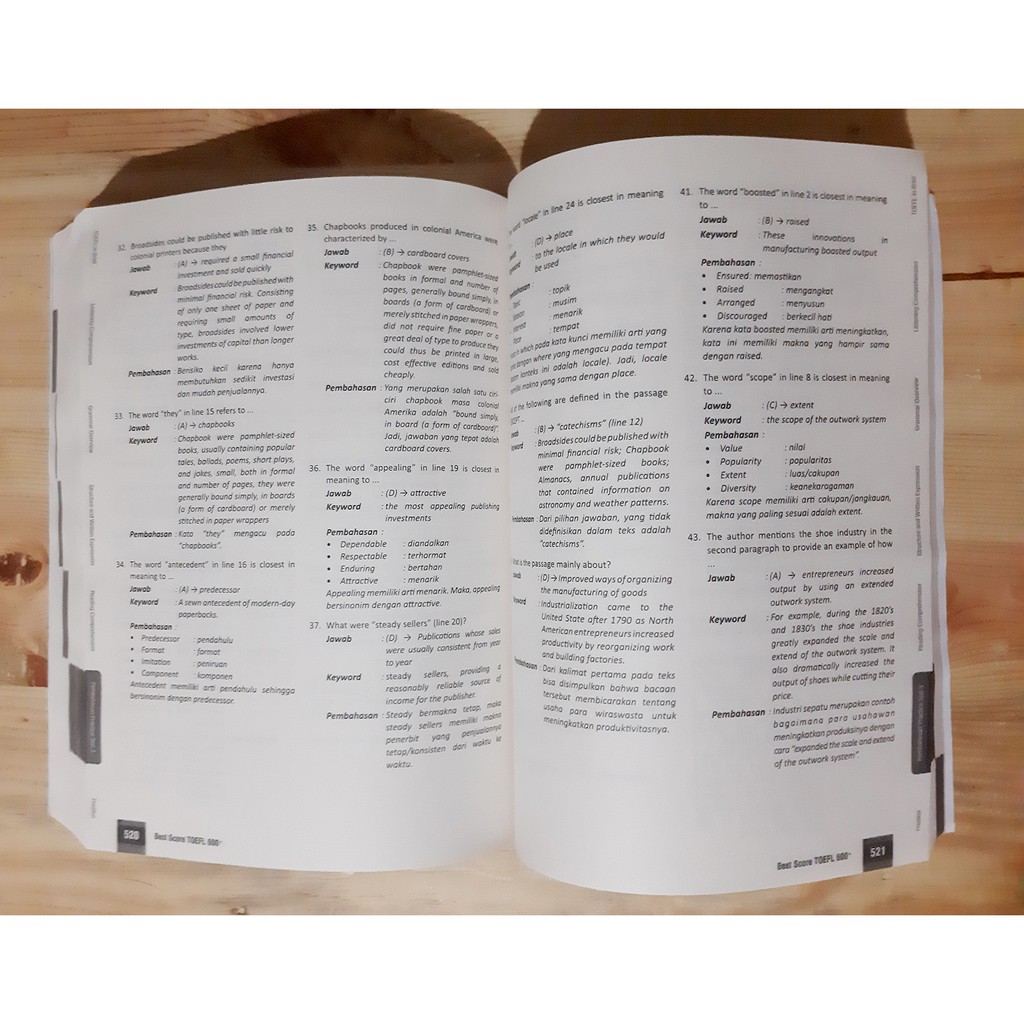BUKU TES TOEFL TOEIC: BEST SCORE TOEFL 600 | Shopee Indonesia