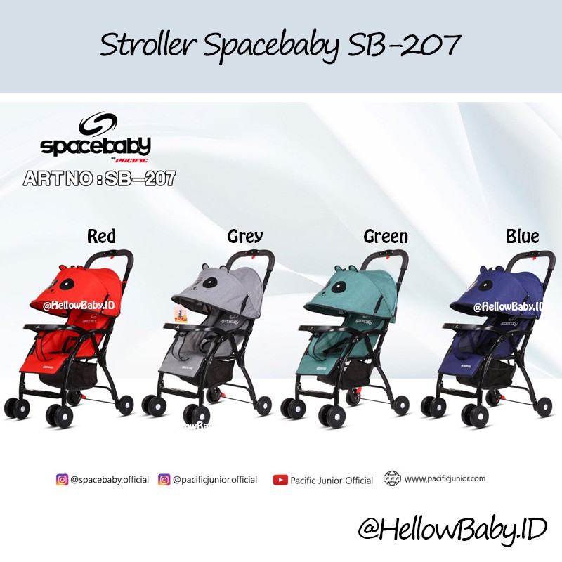 BISA GROSIR Stroller Kereta Dorong Spacebaby Space Baby