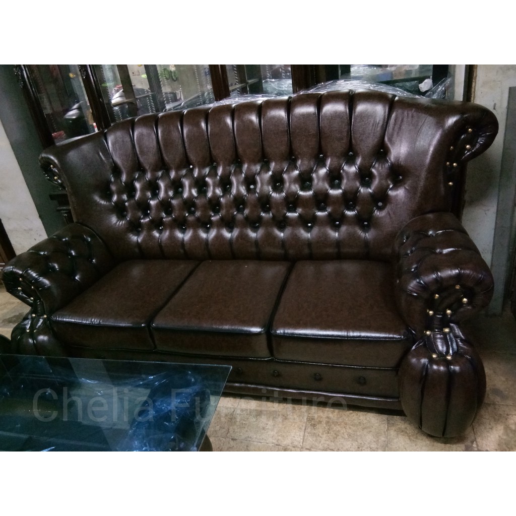 Jual Sofa Jaguar Coklat Jumbo. Free Ongkir | Shopee Indonesia
