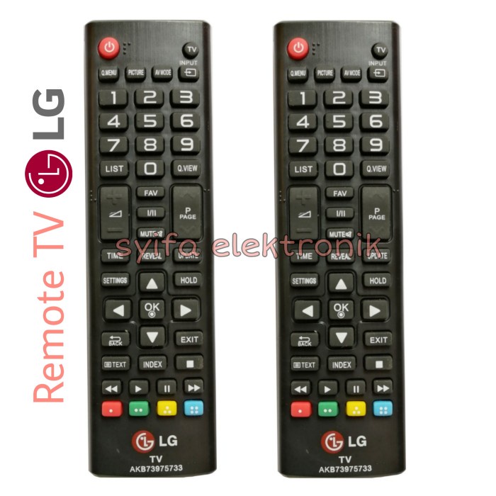 Jual Remote Remote Tv Lg Bisa Digunakan Semua Tv Lg Shopee Indonesia