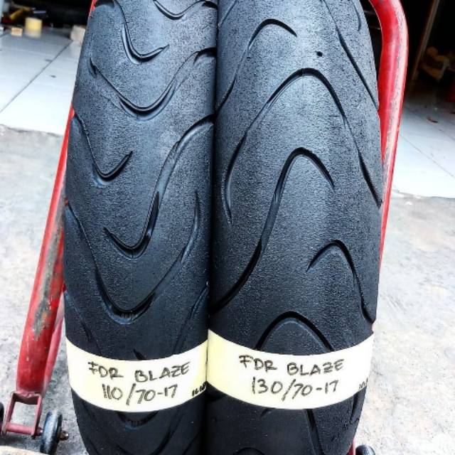 Jual Ban Motor Bekas Balap Fdr Blaze Ukuran 110 70 Dan 130 70 Ring 17 | Shopee Indonesia