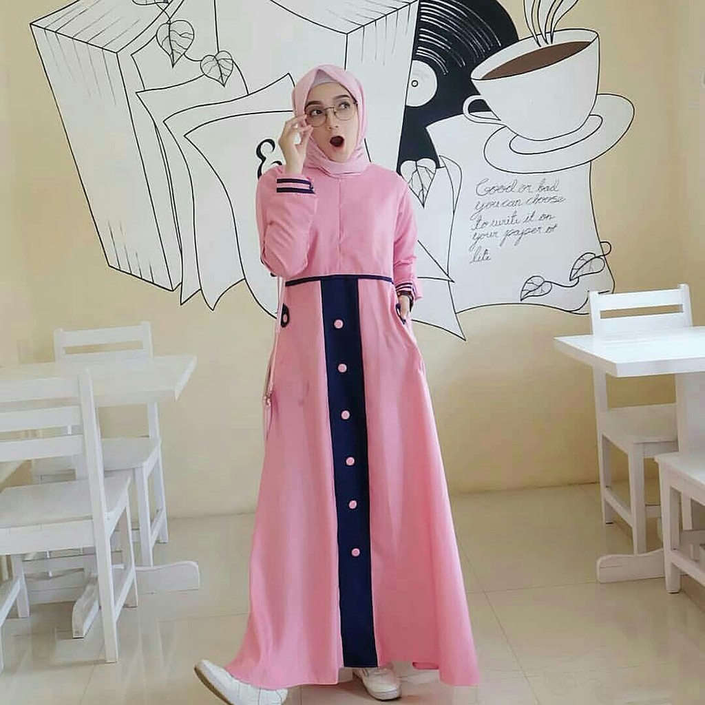 Baju Gamis Nissa Sabyan Terbaru 2019 Jilbab Voal