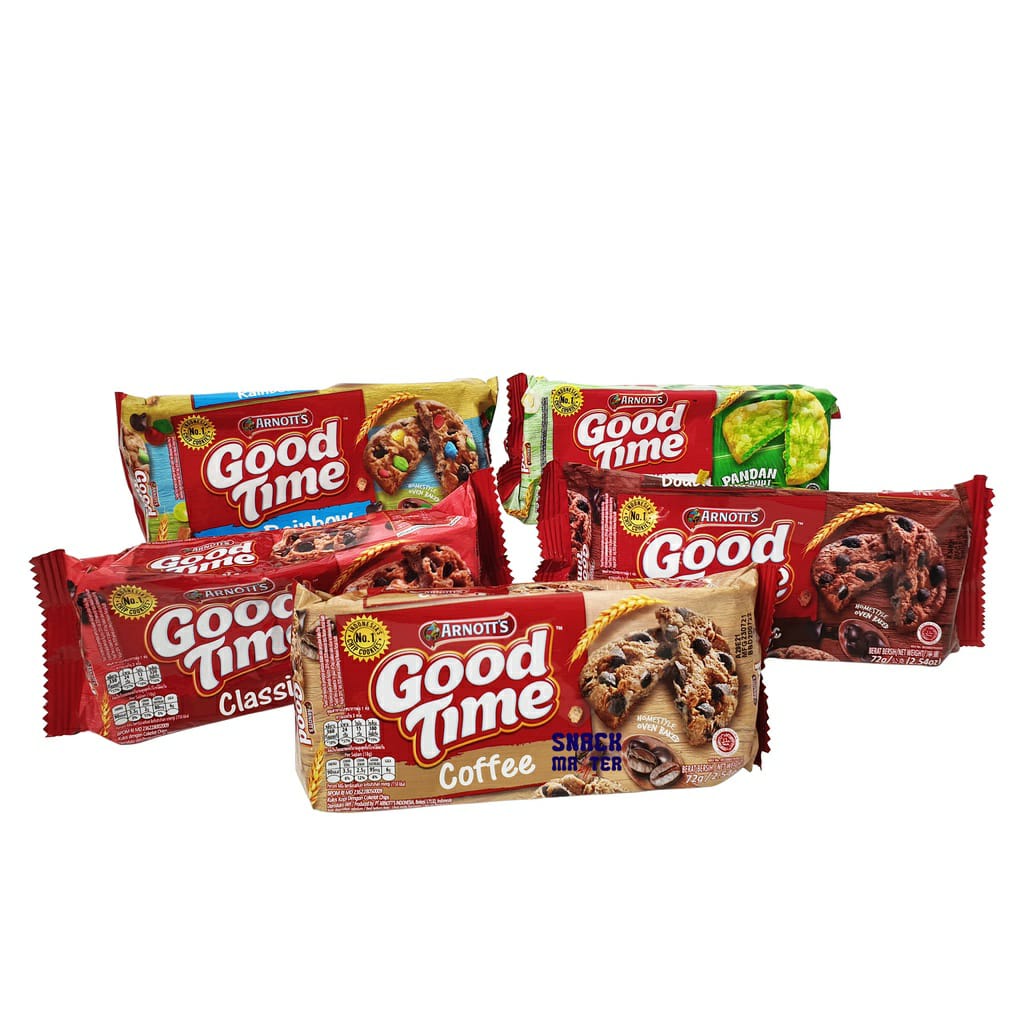 Jual Good Time Chocochips Cookies Pack Netto 72 gr Shopee Indonesia